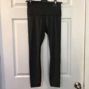 Lululemon high-rise leggings - grey/black